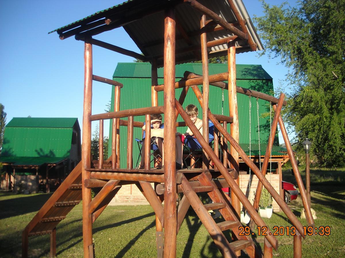 Cabanas Ecos Del Rio Los Reartes Esterno foto