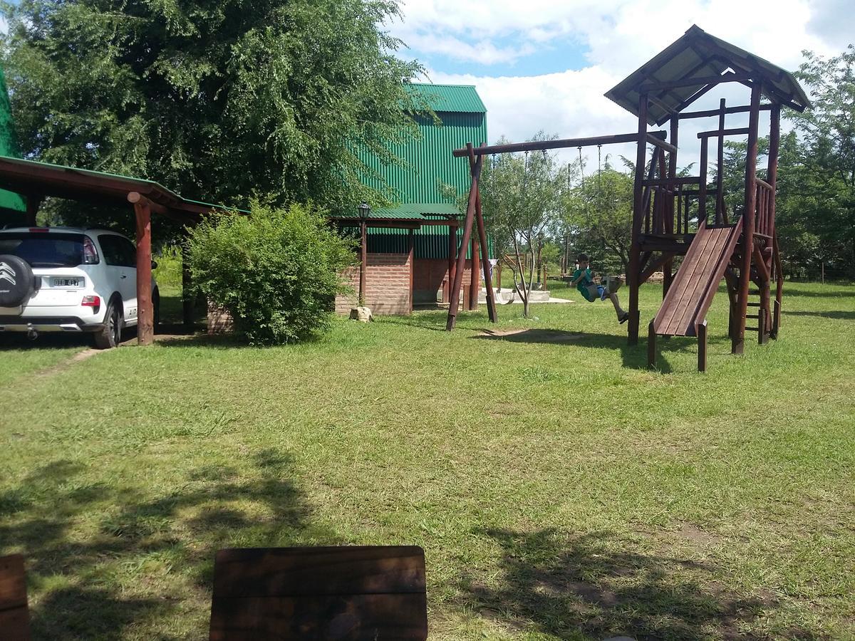 Cabanas Ecos Del Rio Los Reartes Esterno foto